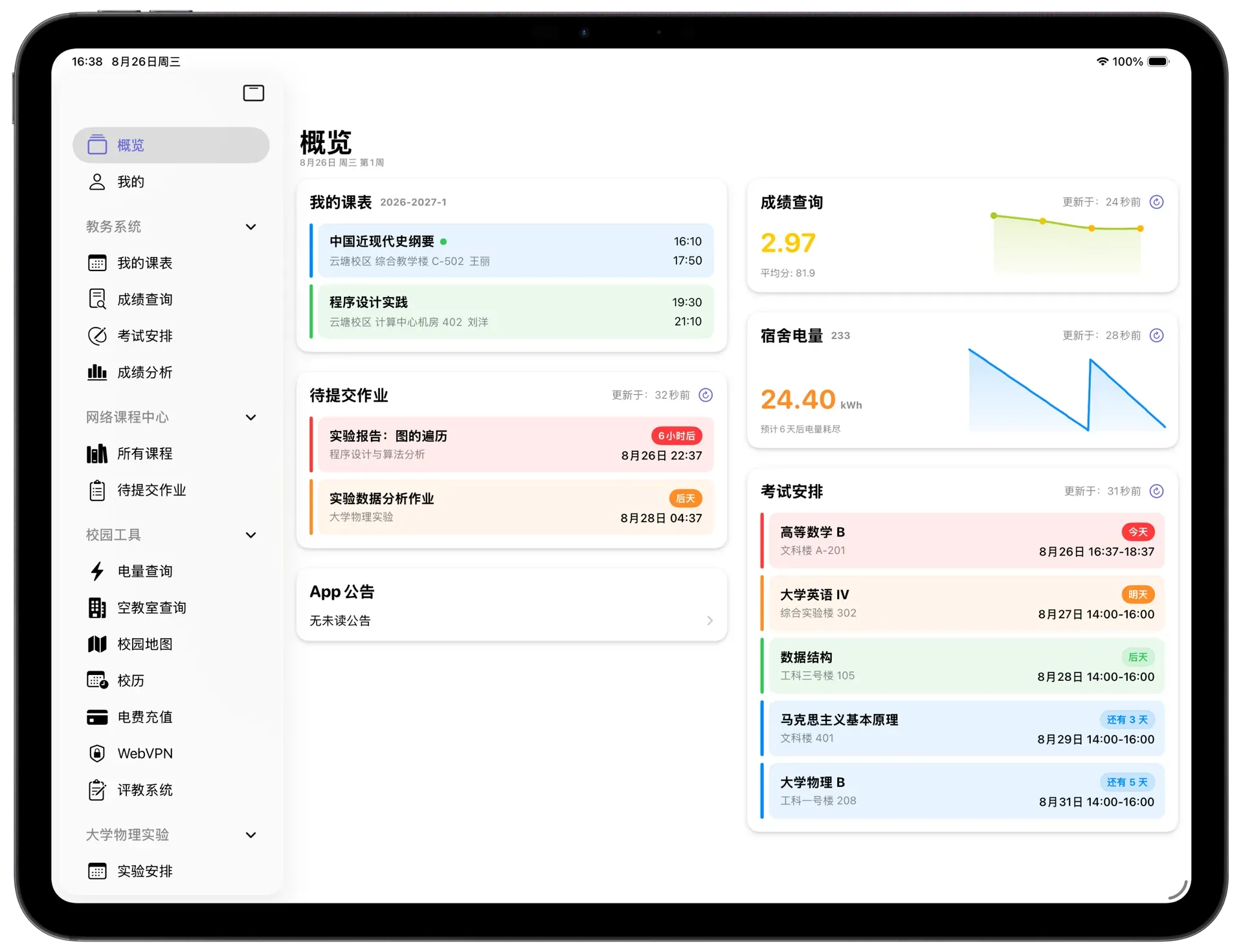 概览iPad界面